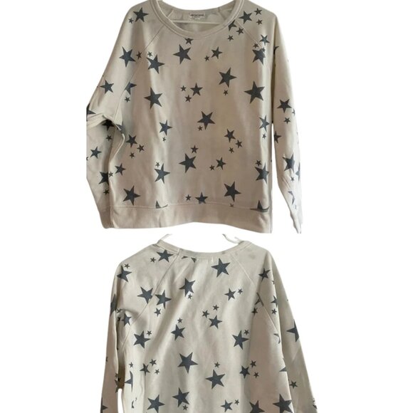 24. Grayson Threads Cream Star Pajama Set - Picture 6 of 6